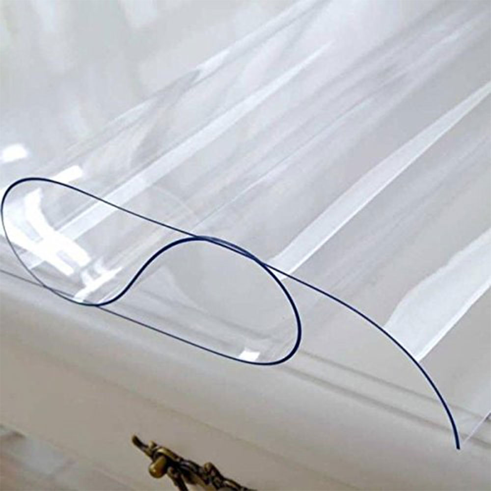 Tischfolie PVC transparent hochglanz